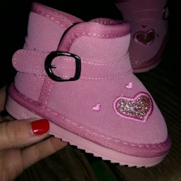 Угги для девочки розовые