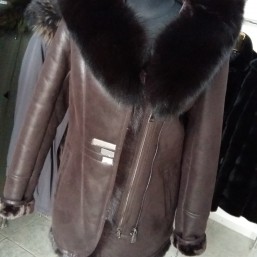 Дубленка из эко-кожи