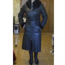 Продам натуральную дубленку размер 42-44 