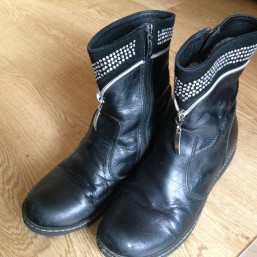 зимние полусапожки