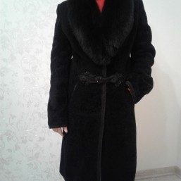 Натуралка шуба со стриженого каракуля