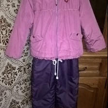 Зимний комплект (курточка и полукомбенизон) 