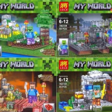 Конструктор Lele Minecraft, аналог Lego.