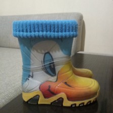 Резиновые сапожки 26-27 размер