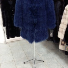 Шубы из перьев страуса