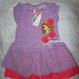 новое платье на девочку 90р