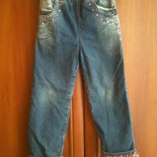 Продаю утеплённые джинсы Gloria Jeans рост 116