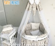 Овальная кроватки трансформер BabyKomfort