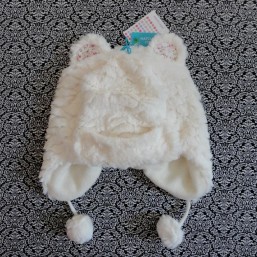 фирменная новая шапка на флисе с ушками john lewis