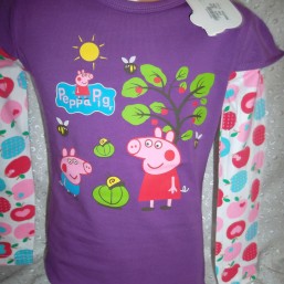 новый реглан на девочку Пеппа 2 2-3г 5л