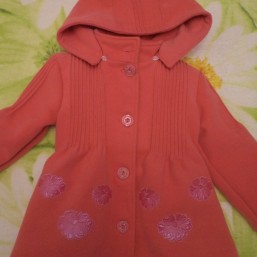 Кашемировое пальто на рост 86 - 92см