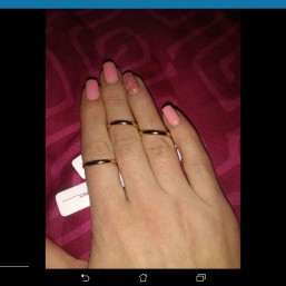 Обручальные кольца, позолота 750 пробы,  3 мм