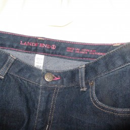 Джинсы д\ девочки 11-12 лет фирмы Lands & end Англия рост146-152