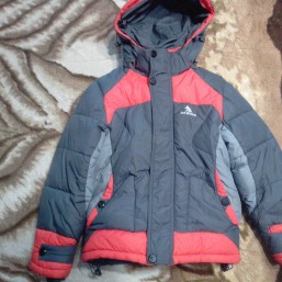 куртка зимняя на мальчика 4-5лет