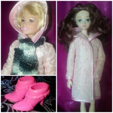 Курточка для барби. Ручная работа.