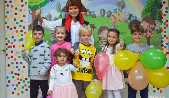 Детский День Рождения с "Cine Flor " Украина