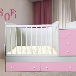 Детская кроватка трансформер Sofi