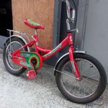 Велосипед, колеса 16 дюймов