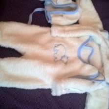 Детский костюм мишка (для новорожденных)