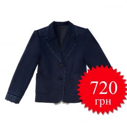 Пиджак Классика с кружевом