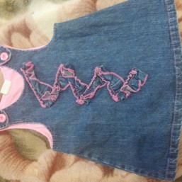 Джинсовый сарафан