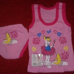 Комплект майка трусы для девочки