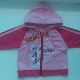 Спортивный костюм на девочку 6-9 месяцев