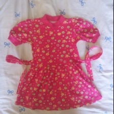 Летнее платье на девочку 2-4 года