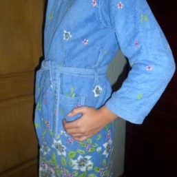 Махровый халат на девочку