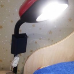 лампа на струпцине, лампа  - бра