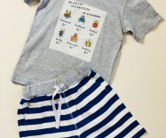 Костюм(футболка, шорты) на мальчика фирмы Justy Kids, разные расцветки.