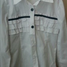 Школьная блуза длинный рукав