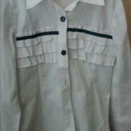 Школьная блуза длинный рукав