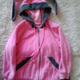 Спортивный костюм с ушками велюровый