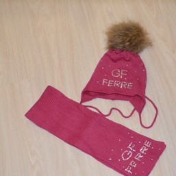 Комплект шапка и шарф GF Ferre
