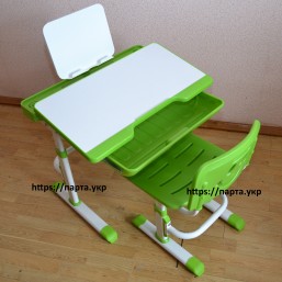 Новый Комплект детский стол парта и стул, подставка для книг, Растишки