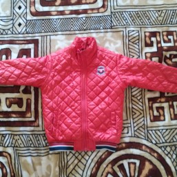 Куртка двусторонняя на теплую осень 