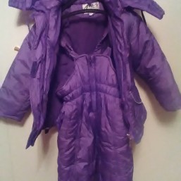 Зимний комбинезон для девочки