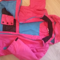 Зимний лыжный комбинезон на девочку