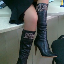 Сапоги натуральная кожа