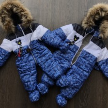 Стильный комбинезон. Полностью на овчинке! Очень крутой!!! 