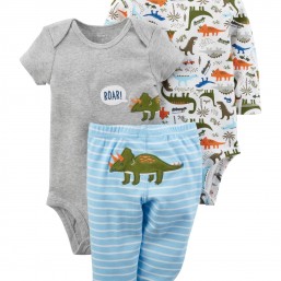 Комплекты тройки Carters веселые попки