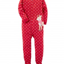 Флисовые человечки человечек, слип Carters