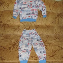 пижама байковая на 6 лет примерно