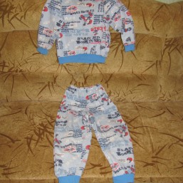 пижама байковая на 6 лет примерно