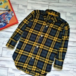 Фирменная рубашка Gap kids размер 4-5лет 110-116 см 