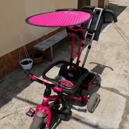 Трехколесный велосипед с родительской ручкой