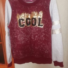 Трикотажный свитер  на возраст 8-10 лет