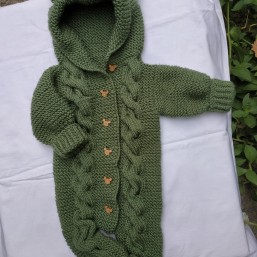 Вязаный комбинезон 