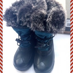 Сапоги (ботинки, сноубутсы) Kamik девочке, размер usa 11 eur 28  